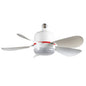 Modern Mini 16 Inch 5 Blade Ceiling Fan Natural Look E26 E27 Socket Ceiling Fan Living RoomSmart Ceiling Fan