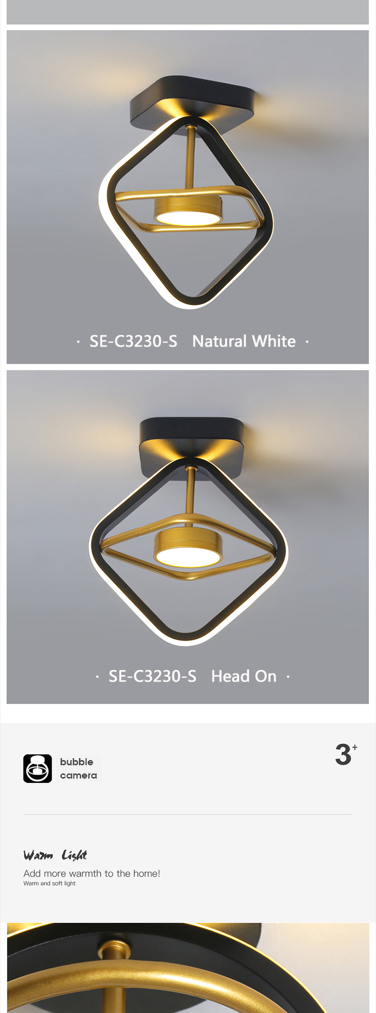 New Arrival Modern Luxury House Use Decorative Led Ceiling Light