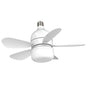 Traditional Style Led Ceiling Fans 16 Inch Mini Socket Ceiling Fans Kitchen Bedroom Living Room Pendant Lights 