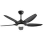 48 Inch 5 Blade Modern Decorative Chandelier Ceiling Fan Energy Saving Indoor Lighting LED Ceiling Fan