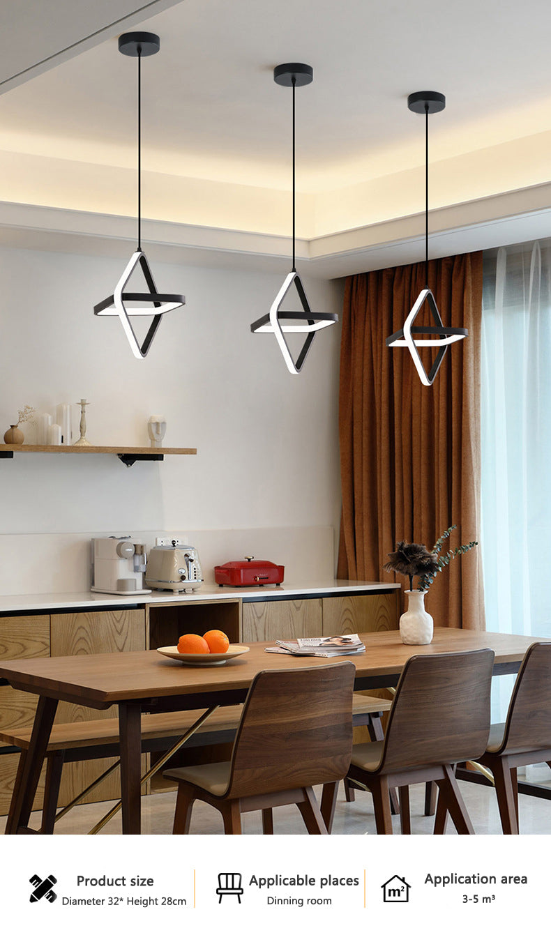 2024 Modern Bedside Dining Room Flush Mount Led Pendant Chandelier Ceiling Lights For Living Room