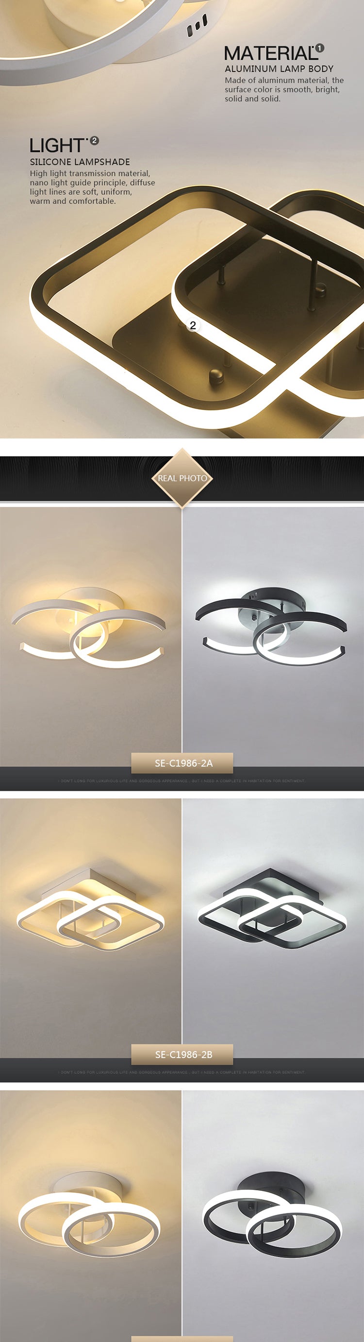 China Best Price Contemporary Bedroom Living Room Indoor Light Decoration Round Modern Led Ceiling Lamp