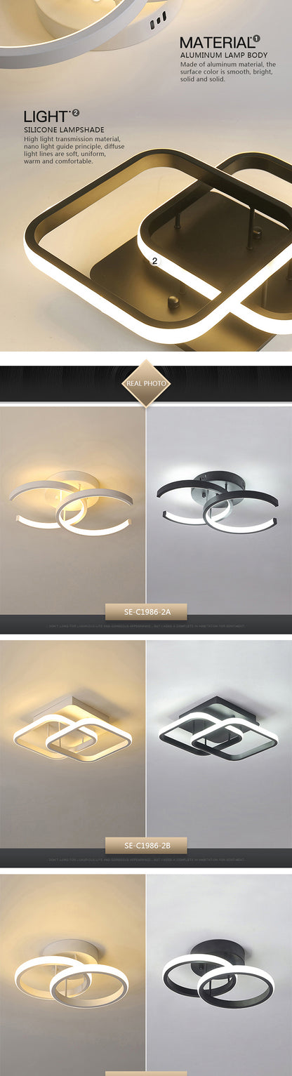 China Best Price Contemporary Bedroom Living Room Indoor Light Decoration Round Modern Led Ceiling Lamp