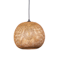 Handmade New Design Wooden Home Lighting Dimmable Led Rattan Pendant Light Chandeliers