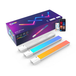 CL Освещение Поставщик электронной коммерции Rgb Magic Color Glide Настенный светильник Барная панель Декор комнаты Окружающий светодиодный игровой светильник 