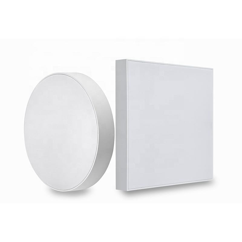 Indoor Lighting Recessed Mounted Slim Round Square Led Panel Light For Home Office Ceiling 