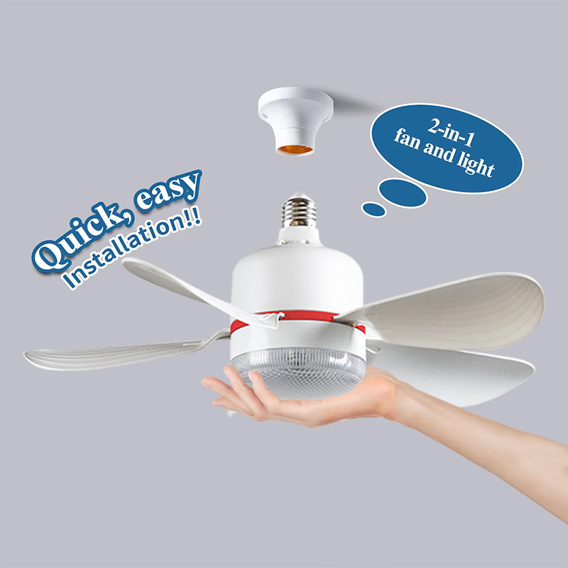 16 Inch 5 Blade Ceiling Fan Small Size E26 E27 Socket Ceiling Fan High Quality Simple Modern Ceiling Fan With Light