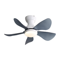 29 Inch Small Size Ceiling Fan Hot Sale DC Motor 5 ABS Blade Led Ceiling Fan With Light For Indoor