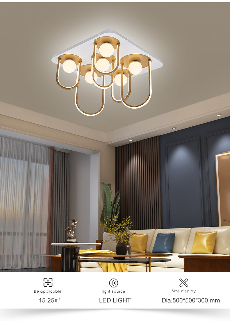 Dining Room Chandeliers Home Decoration Lamps Led Lights Brass Led Ceiling Lights Design Lamp