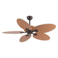 Tropical 52 inch Household Home National Decorative Palm Leaf Remote Control Rattan Ceiling Fan