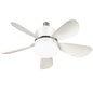 16 Inch 5 Blade Socket Fan Light Small Size E26 E27 Socket Ceiling Fan With Light For Garage Kitchen