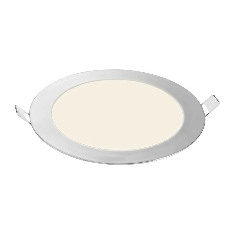 Factory Supply Soft Non Glaring Convenient Installation Recessed Round Led Panel Light For Hotel