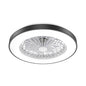 Low Noise Remote Control App Control Smart Modern Chandelier Led Socket Ceiling Fan With Light For Bedroom