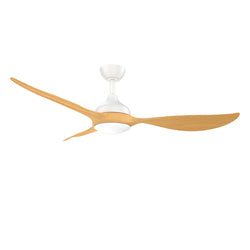 New Minimalist 56 Inch Large Ceiling Fan European Bedroom Ceiling Fan With Light And Remote Control