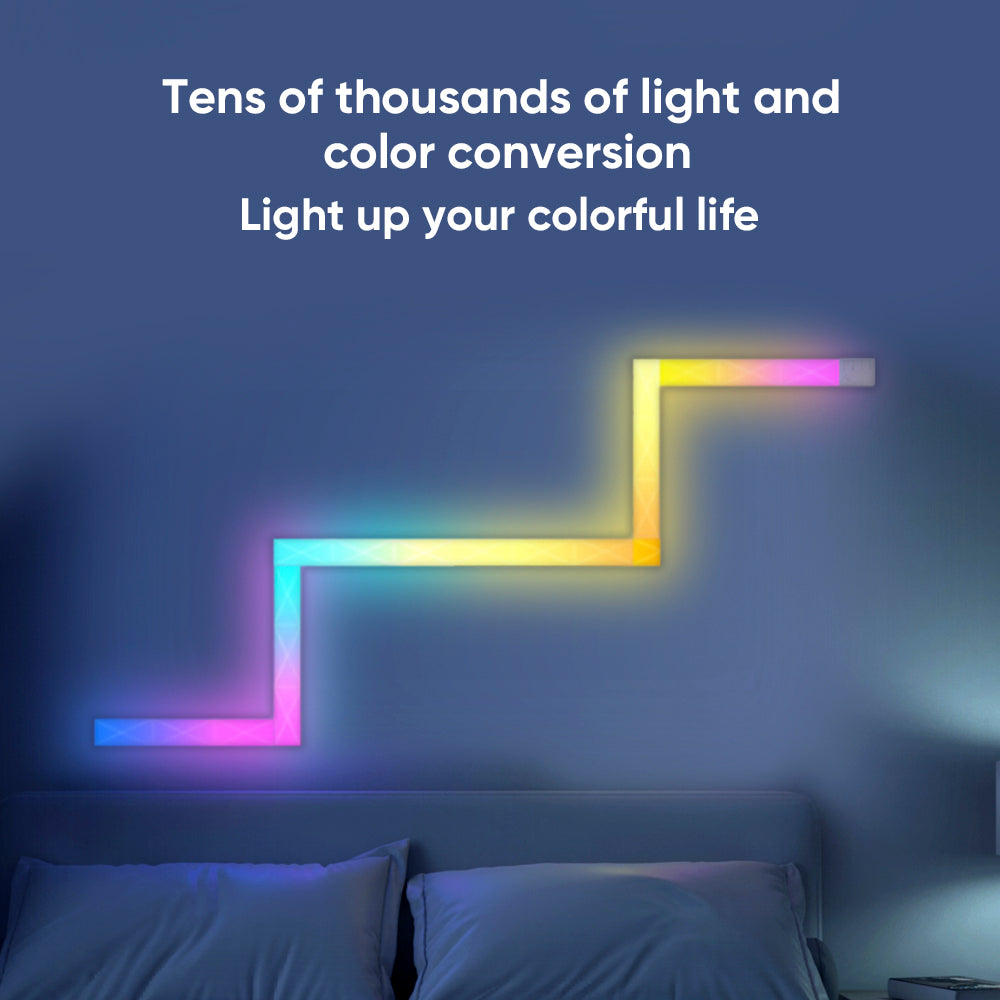 CL Lighting E-commerce Supplier Tuya Smart IR APP Rgb Magic Color Wall Decor Ambinet Gaming Led Panel Light