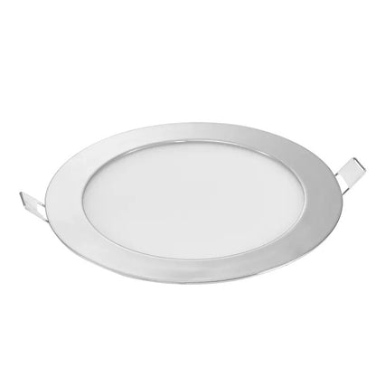 Factory Supply Soft Non Glaring Convenient Installation Recessed Round Led Panel Light For Hotel