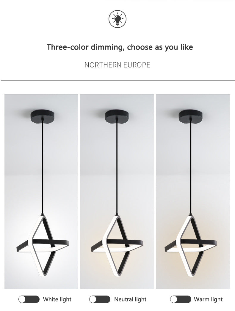 2024 Modern Bedside Dining Room Flush Mount Led Pendant Chandelier Ceiling Lights For Living Room