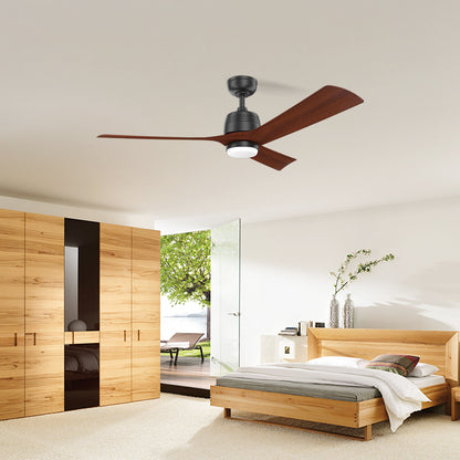 52 Inch Large Ceiling Fan 3 Blade Minimalist Ceiling Fan Light Living RoomSmart Ceiling Fan