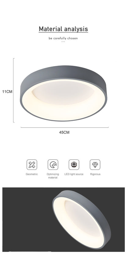 Nordic Bedroom Ceiling Light Living Modern Minimalist Room Balcony Corridor Lamp luminaire plafond