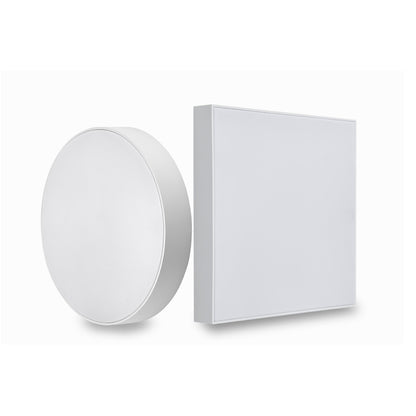 Indoor Lighting Recessed Mounted Slim Round Square Led Panel Light For Home Office Ceiling 