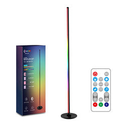 CL Lighting Home Decorative standing lamp 1.35M RGB Remote Control led Floor Lamp decorative Ambient floor Light