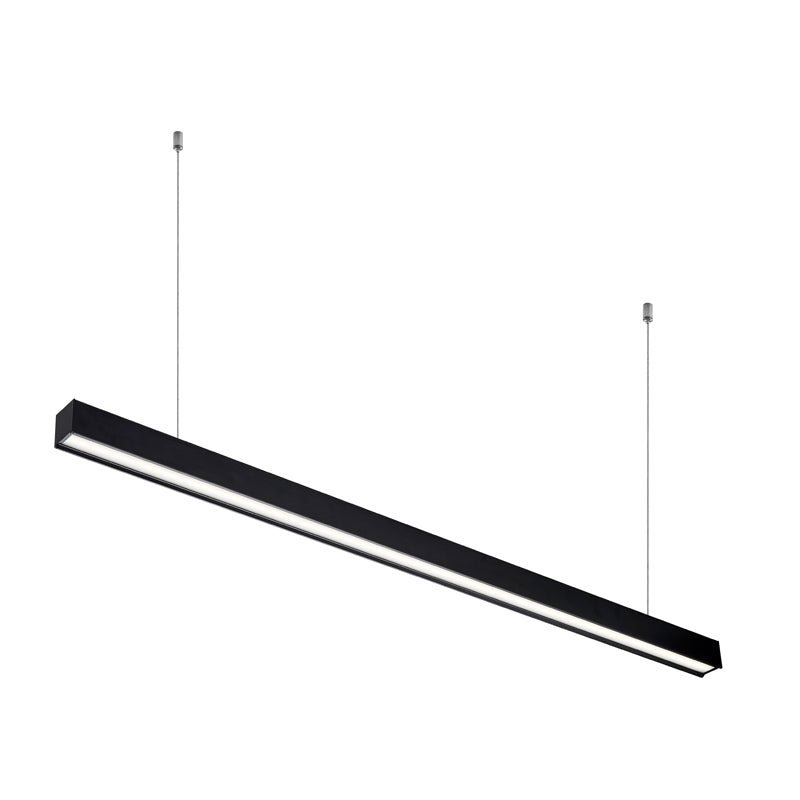 ndoor Ceiling Integrated LED Hanging Lights LED Linear Pendant Downlight for Construction Remodel