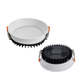 6 Inch Round Easy to Install 12w Ultra Slim Trimless LED Smd Downlight Project Solution Modern Downlight 