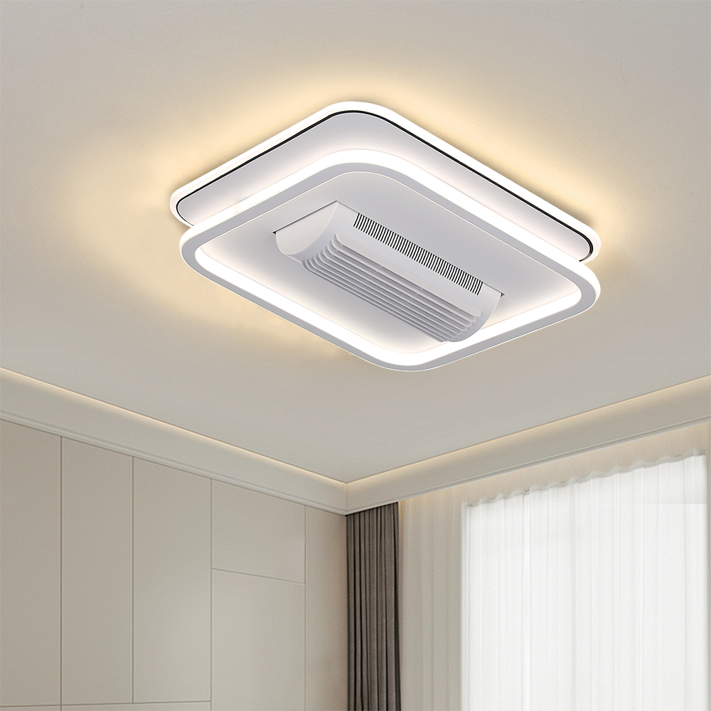 European Style Led Ceiling Fans Smart Home Pendant Lights Minimalist Style Led Ceiling Fans 