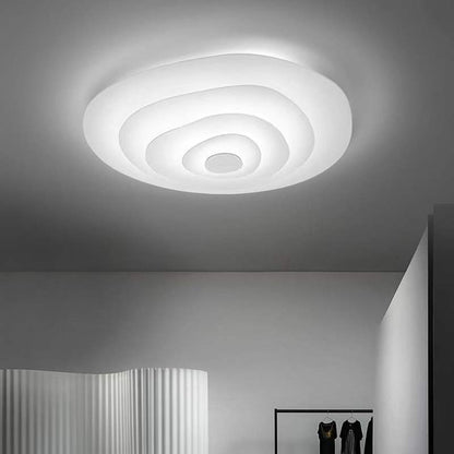 2024 New Designer Terrace Master Bedroom Lamp Nordic Corrugated Bedroom Lamp Ceiling Lamp Simple Modern Atmosphere 