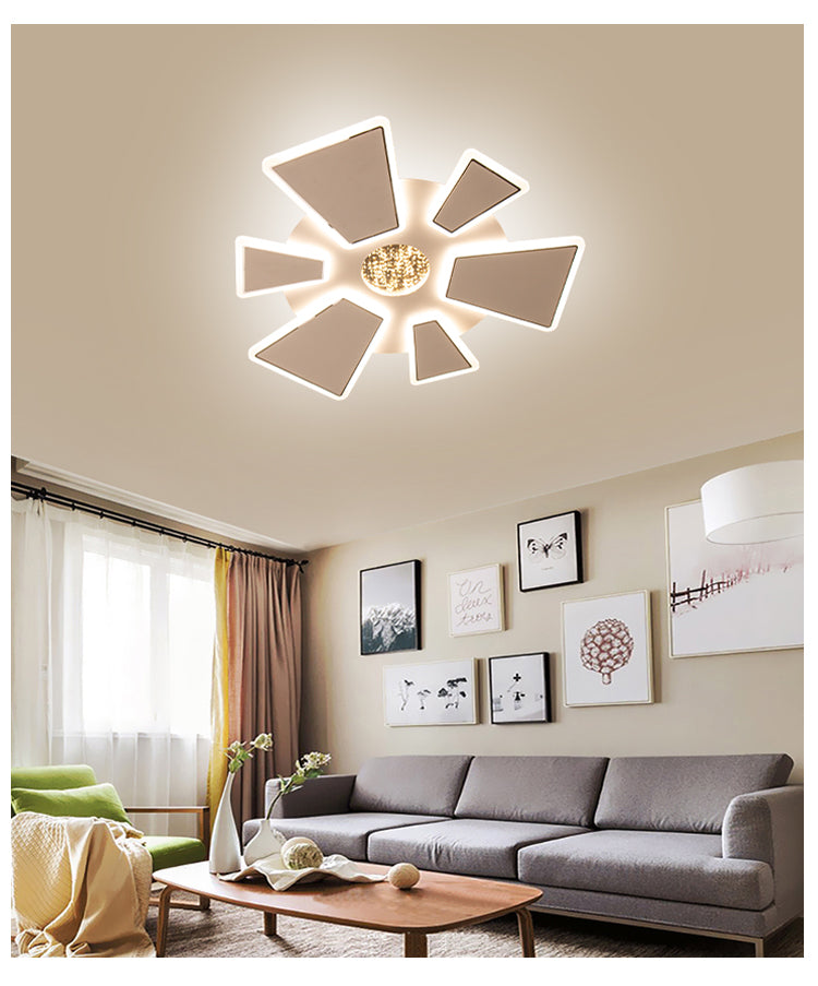 Manufacturer Acrylic Round Shape Led Ceiling Indoor Lighting Home Decoration Ceiling Light For Bedroom 