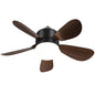 16 Inch 5 Blade Ceiling Fan Small Size E26 E27 Socket Ceiling Fan High Quality Simple Modern Ceiling Fan With Light