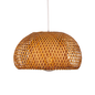 Handmade New Design Wooden Home Lighting Dimmable Led Rattan Pendant Light Chandeliers