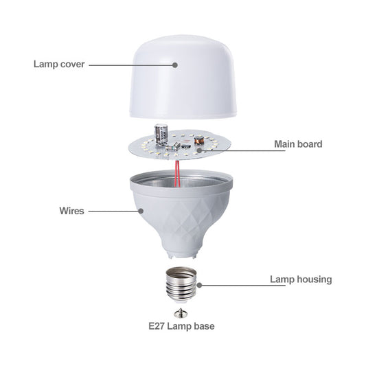 Hot Sale Manufacturer Led Bulb 5W 7W 9W 12W 15W 18W 24W Skd Led Light Bulb Skd Bulb Raw Materials