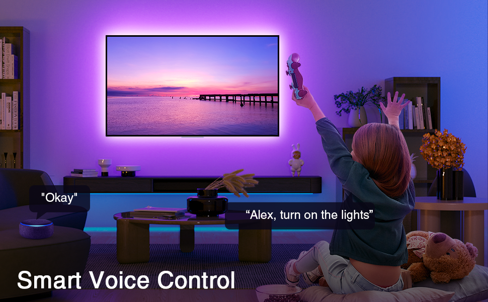 CL Lighting Поставщик электронной коммерции Пользовательские роскошные RGB Magic Color Smart Control Strip Light HDMI 4K TV Led Backlight Auto Sync Box 