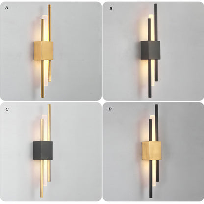 Modern Stylish Led Lighting Bedroom Hallway Wall Sconce Decoration Wall Light Bedroom Furniture Wall Lamp