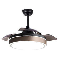 Simple Mute Ceiling Fan Light 42 Inch Short Blade Ceiling Fan High-end Ceiling Fan Light With Remote Control 