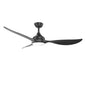 New Minimalist 56 Inch Large Ceiling Fan European Bedroom Ceiling Fan With Light And Remote Control